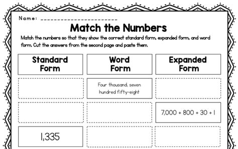 Numbers in Expanded & Word Form (3.
